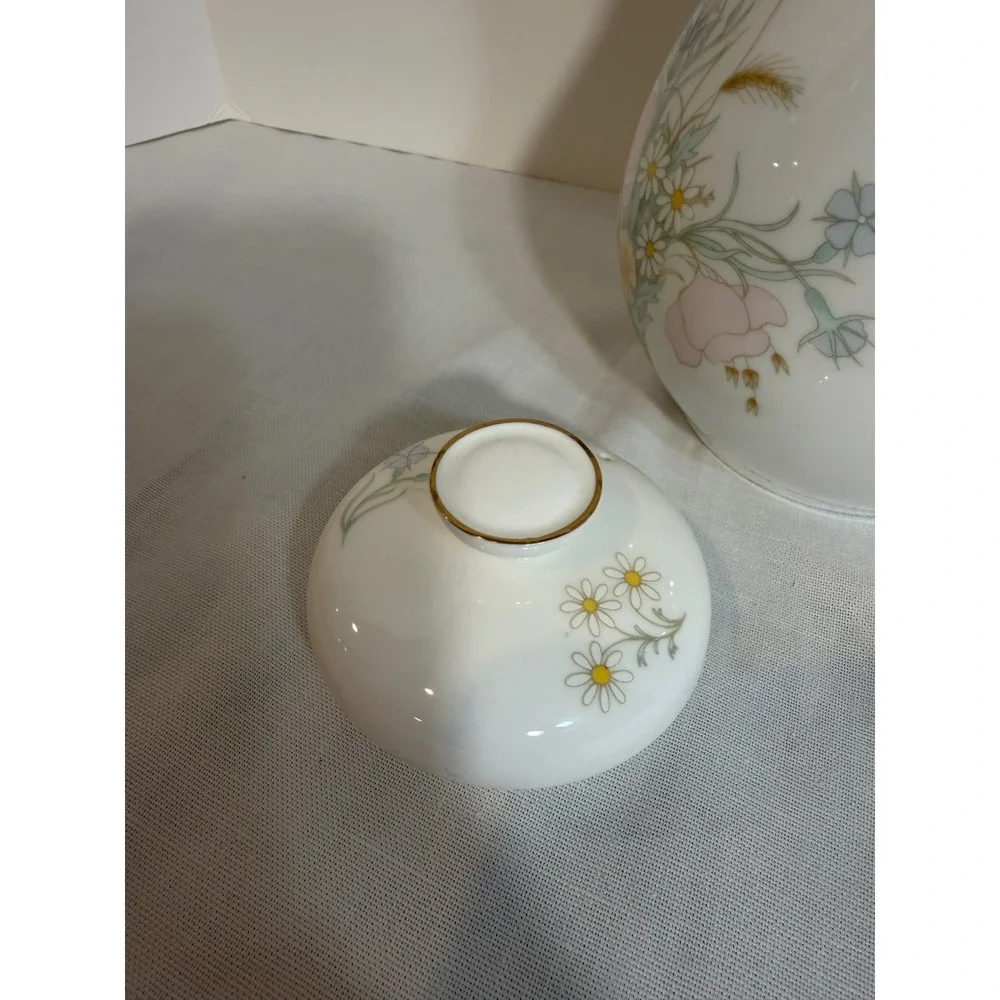 Royal Doulton Flirtation H. 5043 Coffee Pot Fine Bone China Floral 1976 Vintage